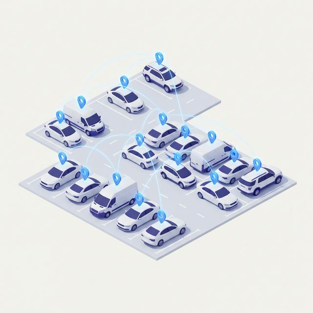 Fleet management illustration